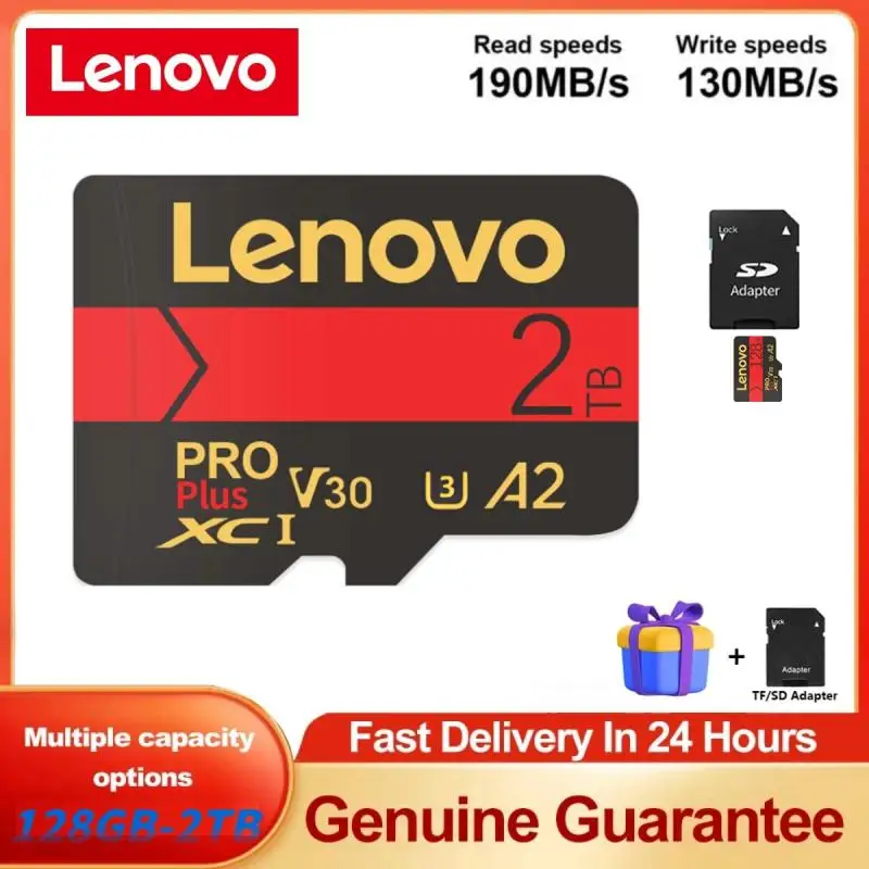 Lenovo 2Tb High Speed Class 10 Micro Tf Sd Card 1Tb Memory Card 1Tb 512Gb 256Gb 128G Sd Memorycard Per Nintendo Switch Phone/Ps4