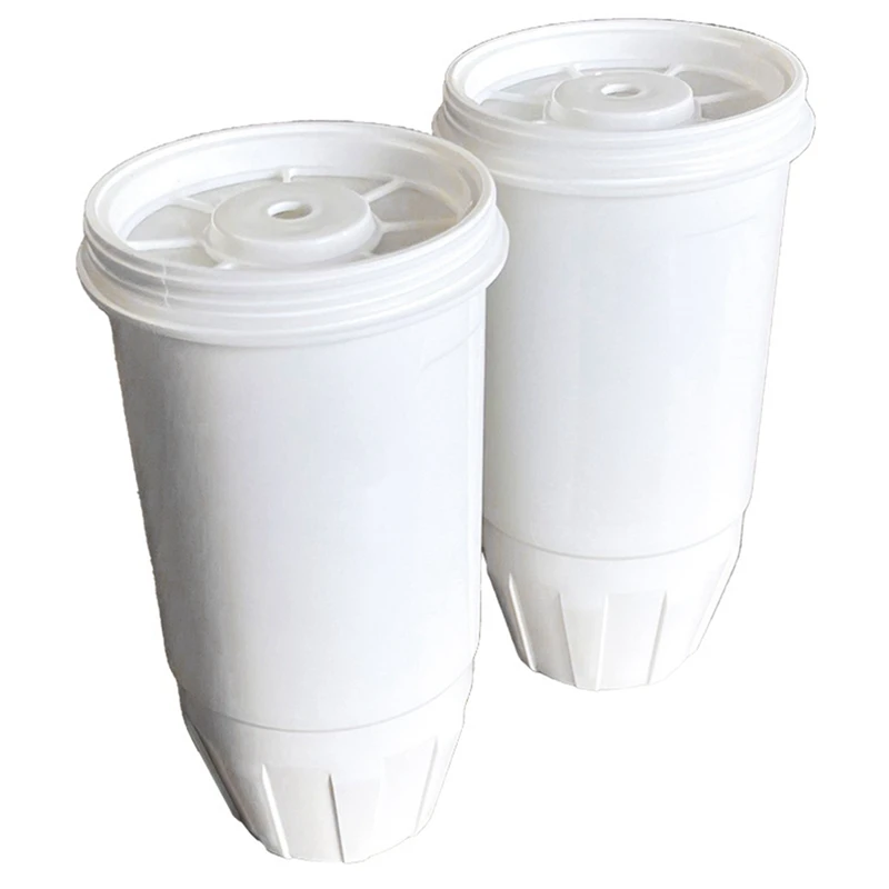 

2 Pack Water Filters White Replacement Parts For Pitchers And Dispensers, Filtration System For ZERO WATER