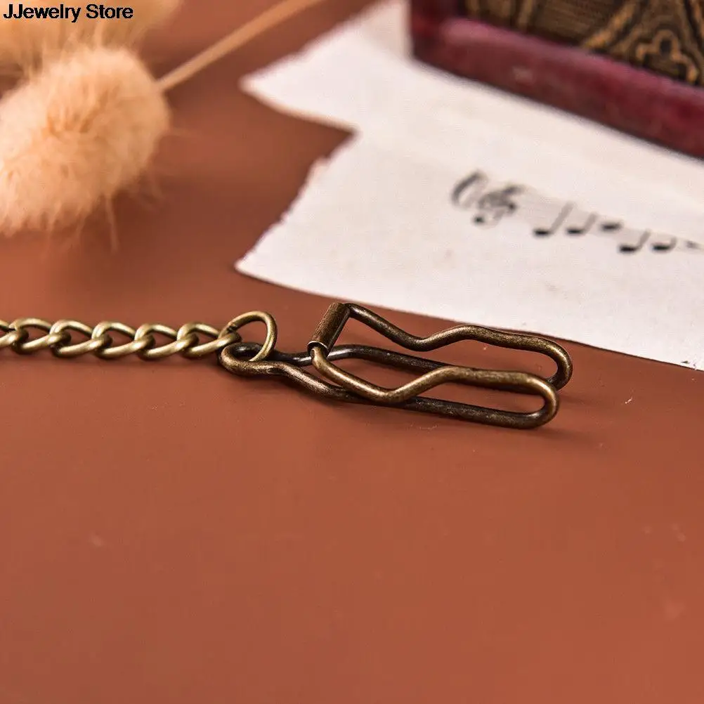 Pocket Watch Chain 1 x Watch Chains Chain For Antique Quartz Vintage Pocket Watch Bronze Alloy Pocket