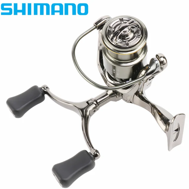 SHIMANO 전기 도금 실버 라이트 라인 컵 더블 로커 로드 아시아 섬유 휠