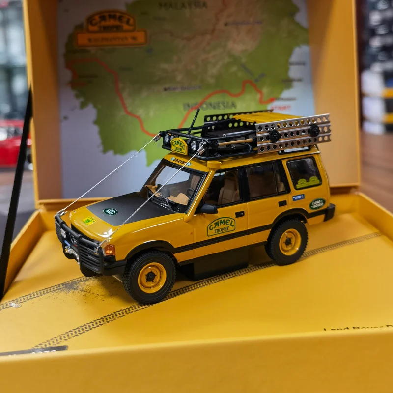 Почти Настоящая модель автомобиля AR 1:43 Land Rover Discovery, оригинальная 5-дверная версия Camel Cup 1996, модель автомобиля, коллекционный подарок из сплава (art.: 3920c2eeb7fa8) - 3920c2eeb7fa8