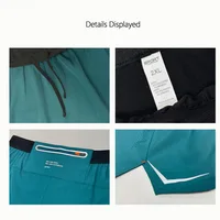 Men Running Shorts Gym Marathon Track Sports Shorts 2 In 1 Quick Dry Workout Training Gym Fitness Short Pants Summer Men Shorts - Image 6