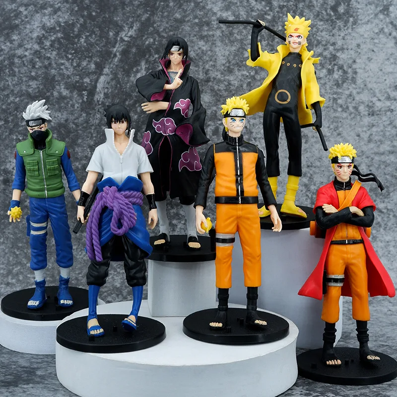 Naruto Shippuden Figura de Ação Anime, Uchiha, Itachi, Sasuke