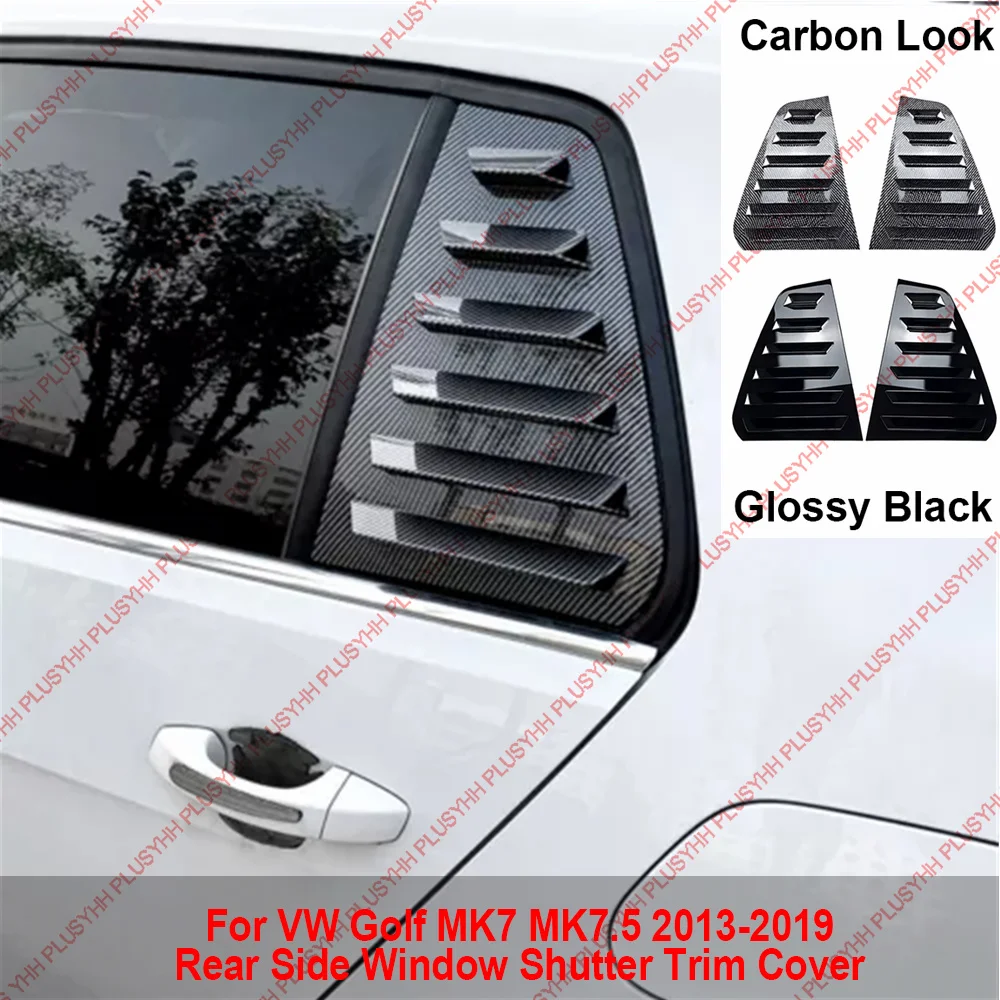 Rear Side Window Shutter Trim Cover Triangle Guard - Volkswagen Golf Accessories