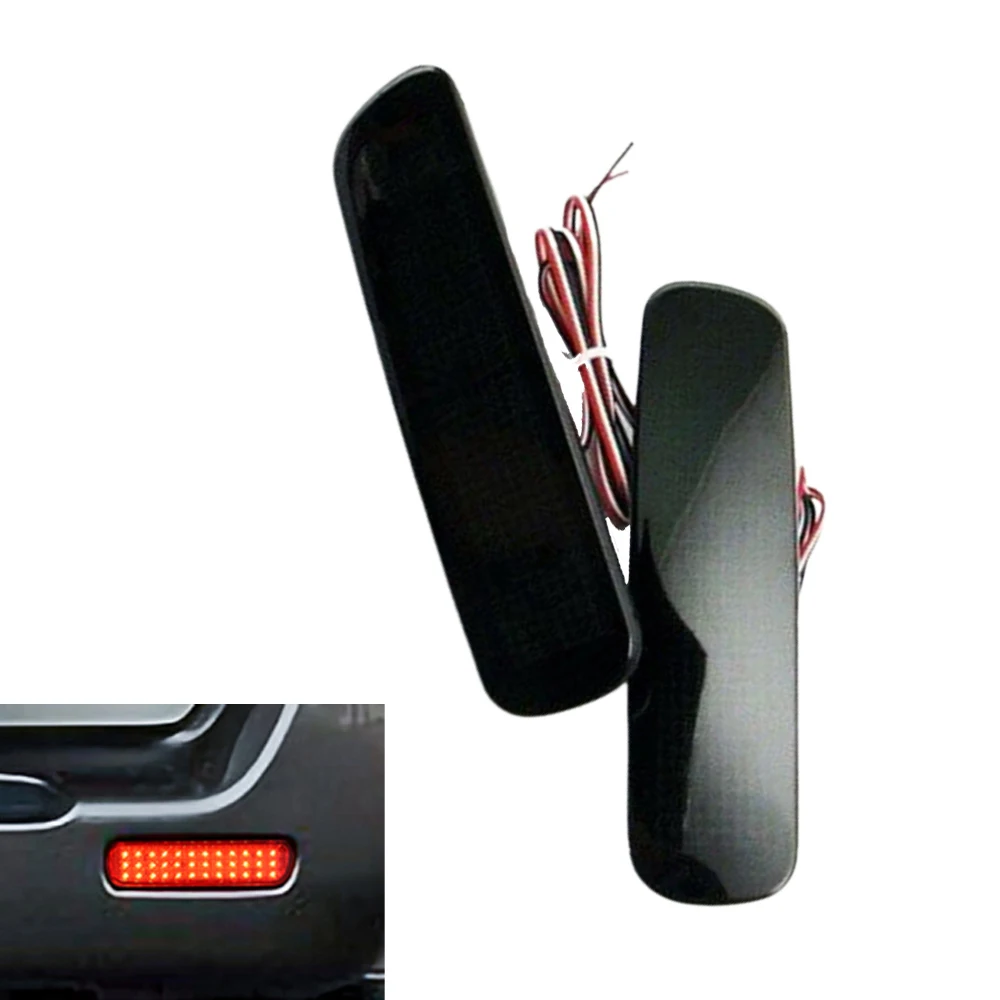 

2 шт. для Lexus LX470 Toyota Land Cruiser 1998-2007, отражатель заднего бампера, красный задний фонарь стоп-сигнала