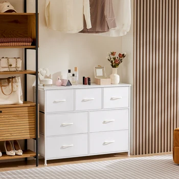 Fabric Drawer Storage Wardrobe 1