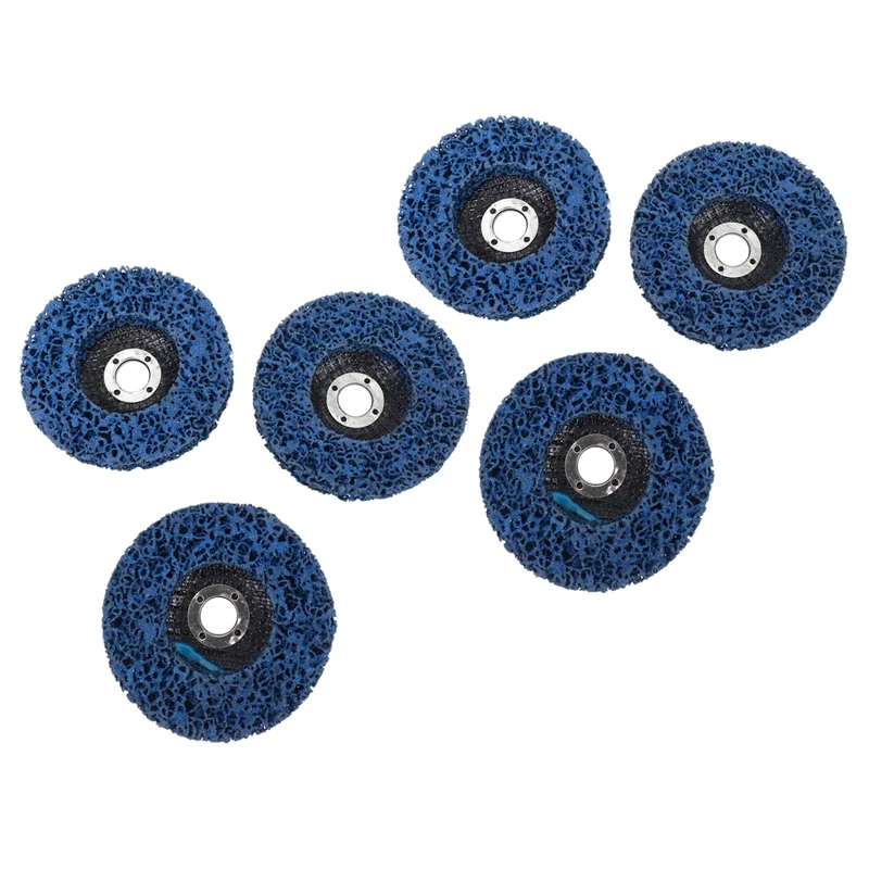 

Paint Stripping Disc Wheel 6 Pcs Rust Stripper Strip Discs For 4 X 5/8 Inch Angle Grinder For Wood Metal Fiberglass
