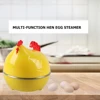 Eggs Boiler Steamer Stainless Steel Auto-Off Omelette Cooking Tools Quickly Makes Eggs Rapid Egg-Maker & Poacher for Breakfast 3