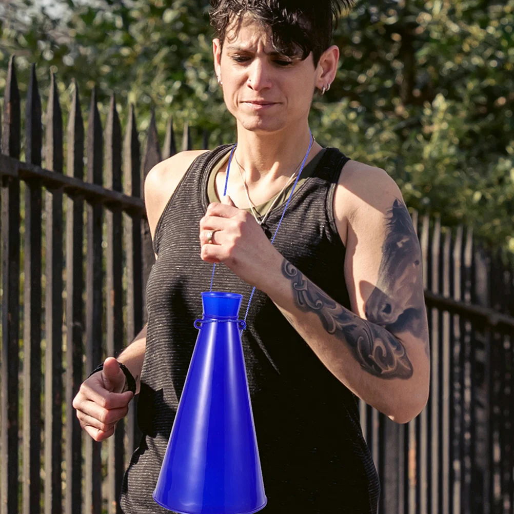 

4 Pcs Cheering Horn Trumpet Outdoor Cheerleading Megaphones Mini Plastic Soccer Football