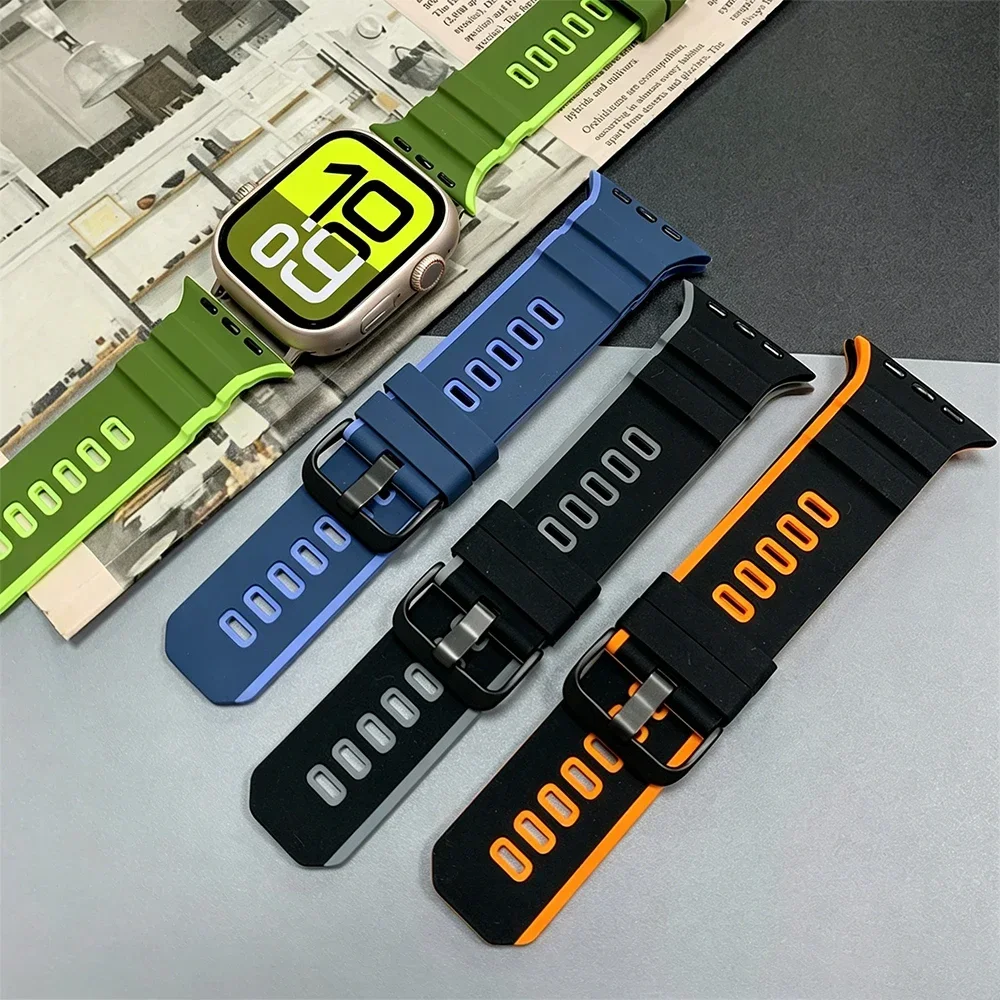 Sport Silicone Strap for Smartwatch - Premium Replacement Wristband