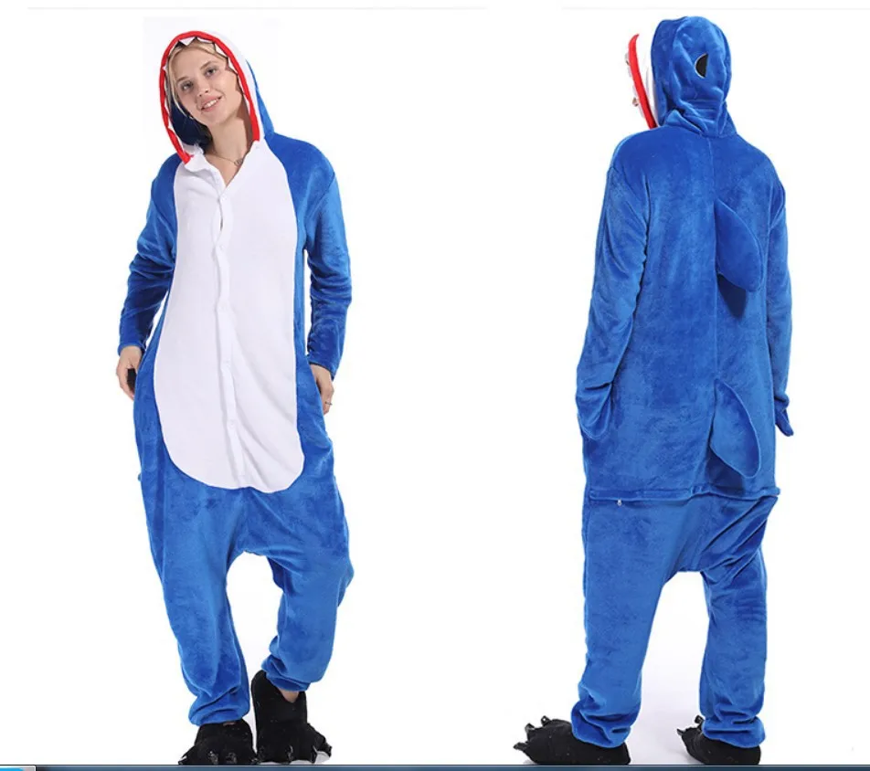 Adult Cartoon Pajamas Mascot Costume Halloween Pyjamas For Adult Women Men Children