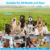 Ultrasonic Anti Barking Device for Dog 3Modes Bark Control Variable Ultrasound Frequencies Automatic Whistle 75ft Range Silencer