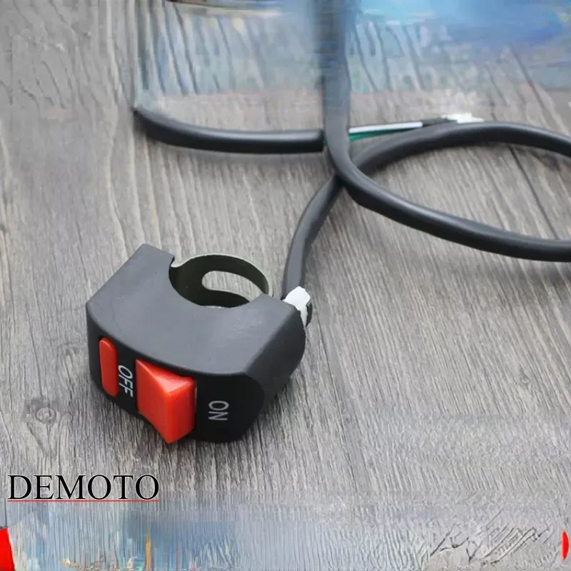 

Electric Vehicle Motorcycle Headlight Switch Double Flash Horn Modified Strobe Switch Far and Near Light Button Switch