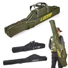

Collapsible Portable Foldable Fishing Rod Carrier Fish Pole Tools Storage Bag Case 1m 1.5m Fishing Tackle Backpack Dry Bag