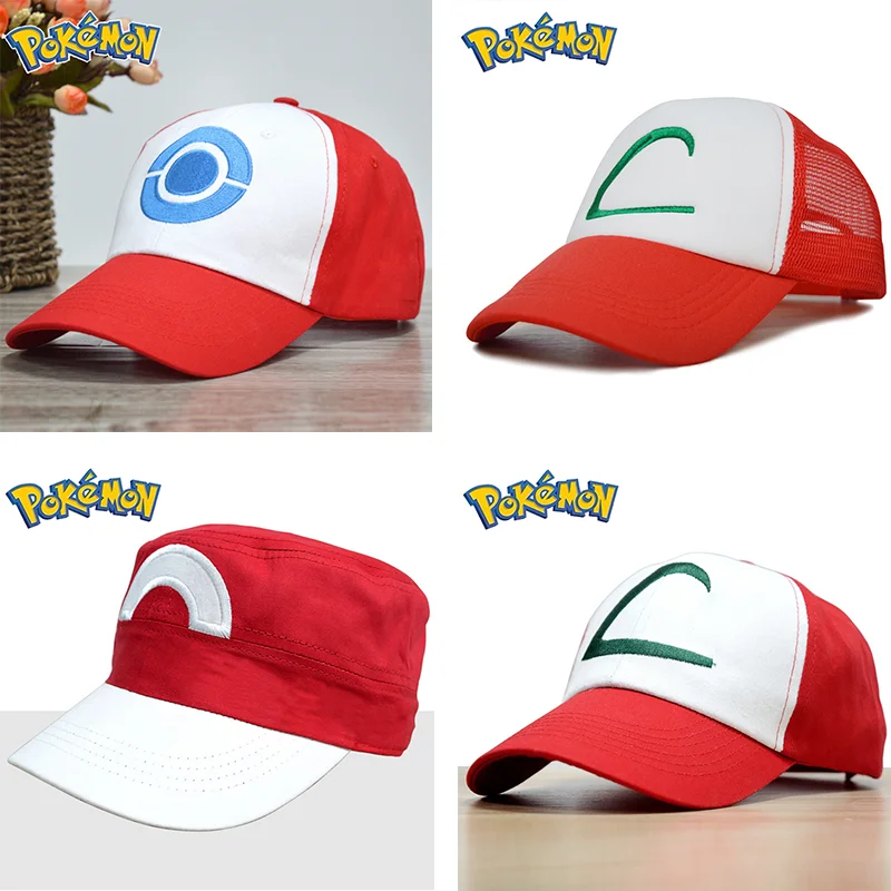Pokemon Go Hat Pikachu Baseball Cap Men Ladies Hip Hop Anime Hat Toy