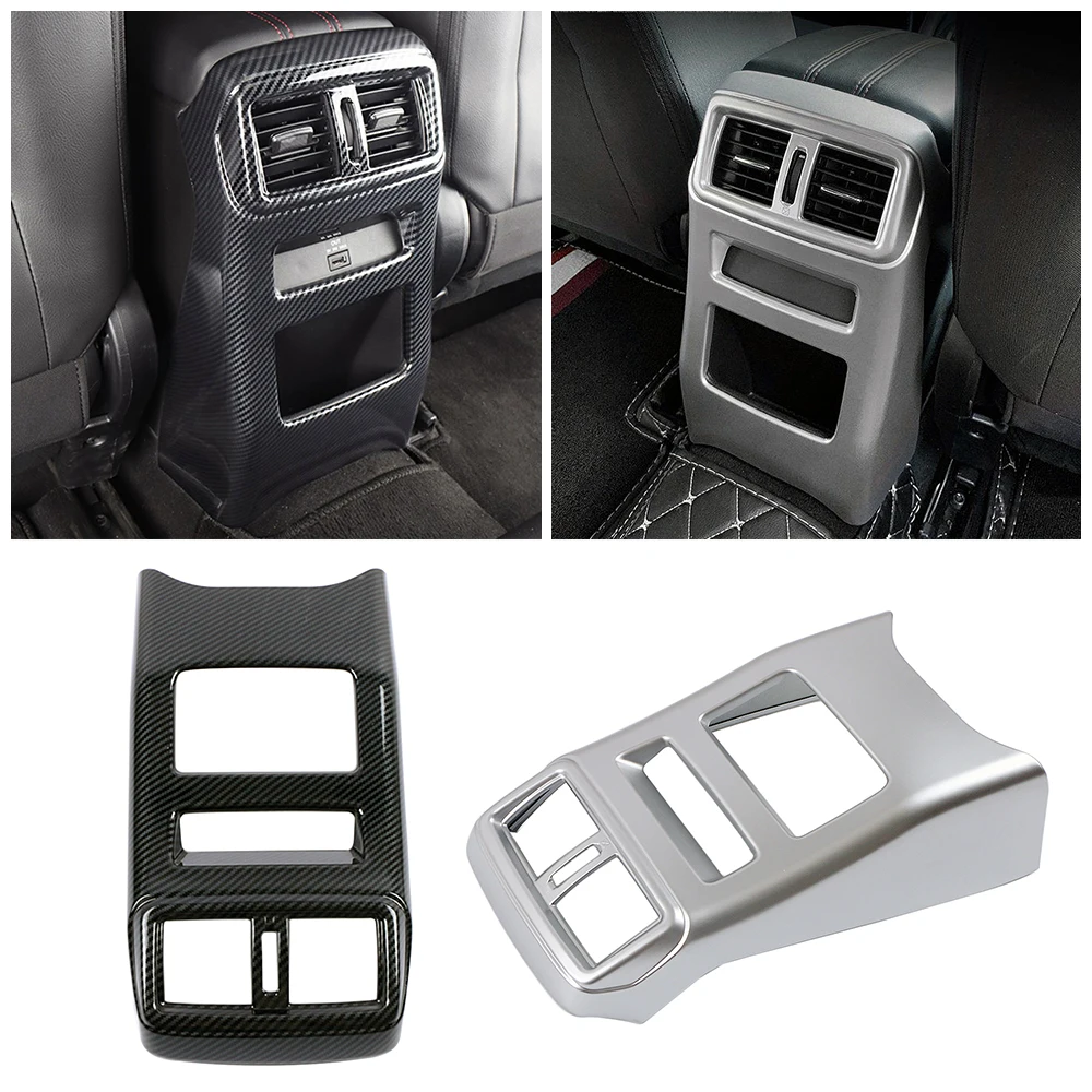 For Nissan Qashqai J11 2019 2020 Car Center Armrest Box Rear AC Air  Conditioner Outlet Vent Frame Cover Trim Refit Anti Kick Pad - AliExpress