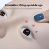 New Silicone Mannequin Heads Lash Tech Practice Heads with 3 layers lashes eyelash head model for Eyelash Extension Training 1