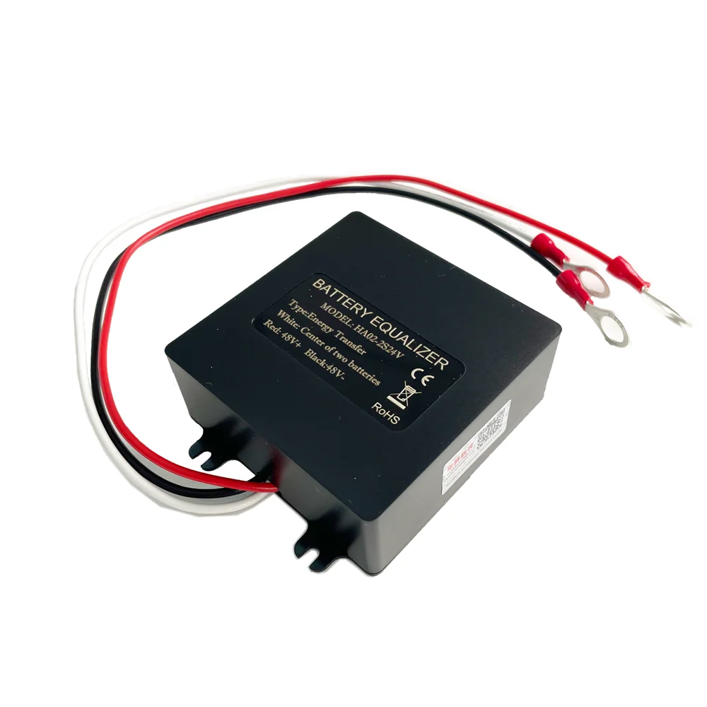 HA02-2S24V Battery Balancer 48V Battery Equalizer Balancer for 2X24V Batteries