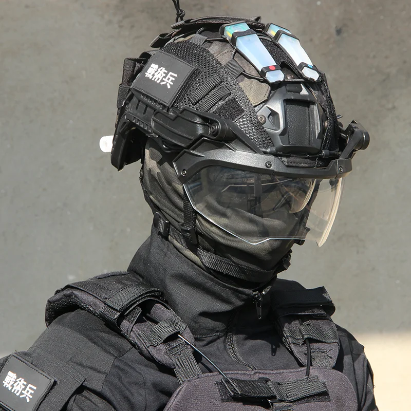TacticalSoldierFastTacticalHelmetGogglesSetEngineeringNew