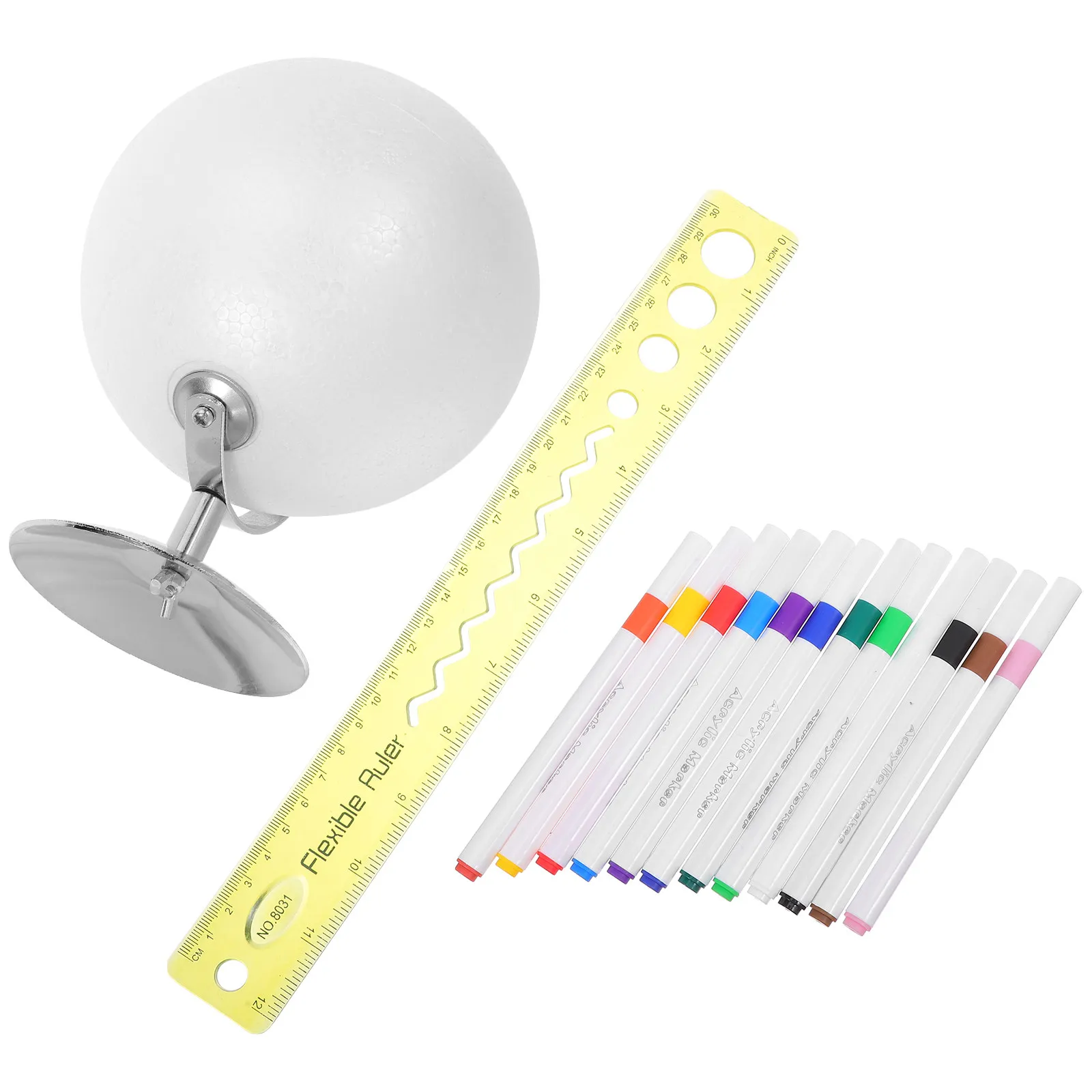 지구본 만들기 DIY 교육 과학 프로젝트 재료 학교 학습 지리 도구 용품