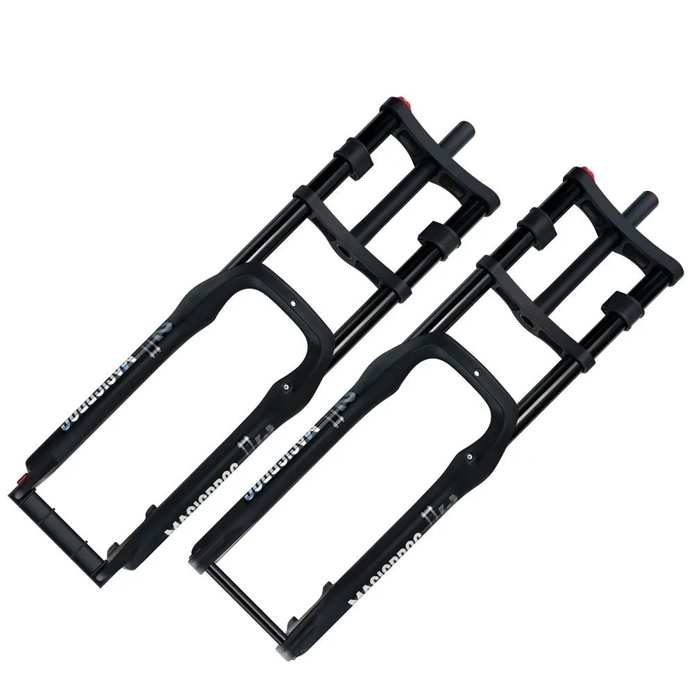 20*4.0 26*4.0 Dual Motor Fat Bicycle Air Fork QR 9*135mm