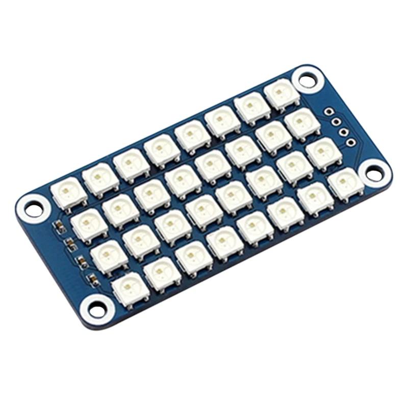 

Плата расширения Waveshare WS2812B для Raspberry Pi 4B/3B