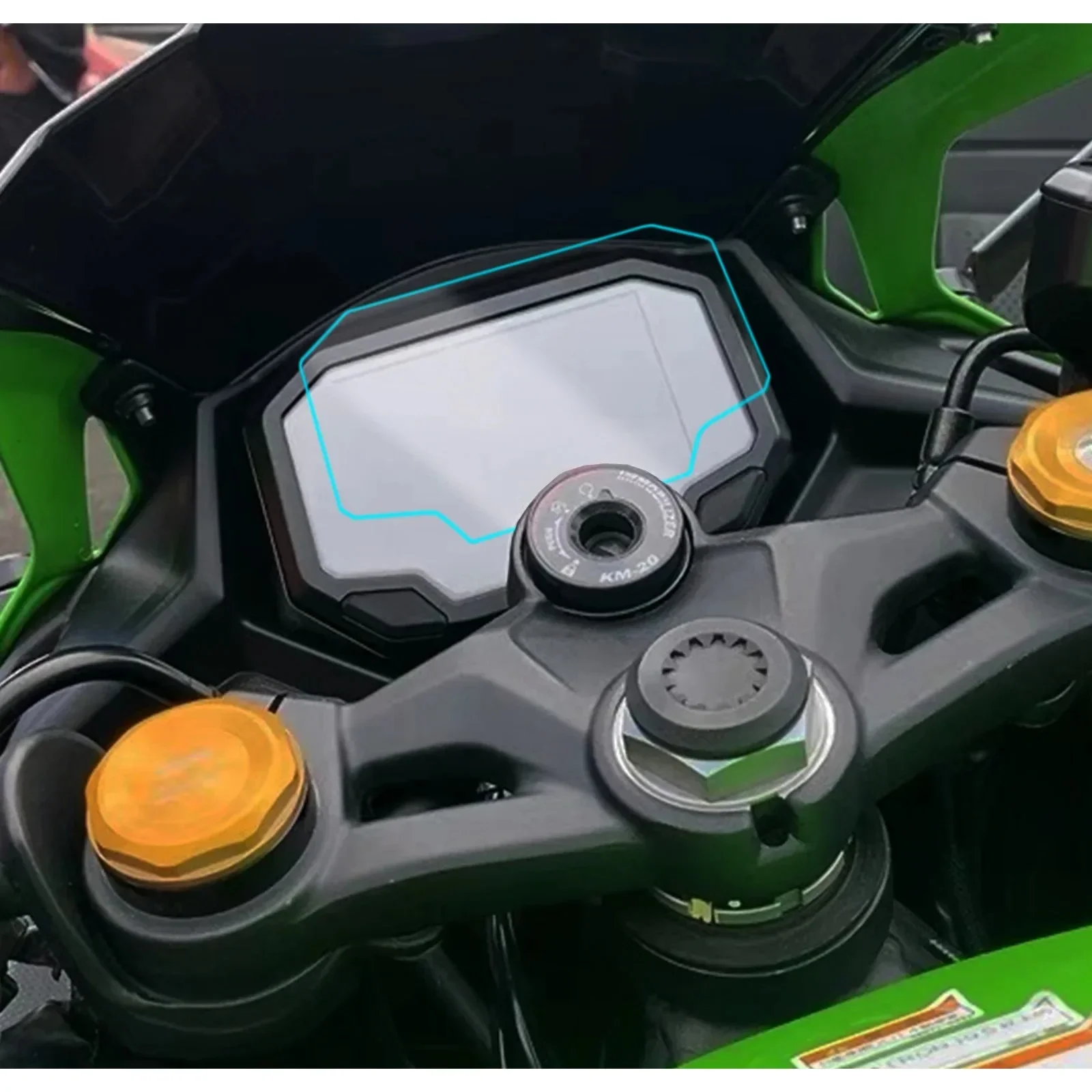 Motorcycle Dashboard Screen Anti Scratch Meter Film Instrument Film For Kawasaki ZX4R ZX4RR ZX-4R Ninja650 Z650 Z900 motorcycle screen protector