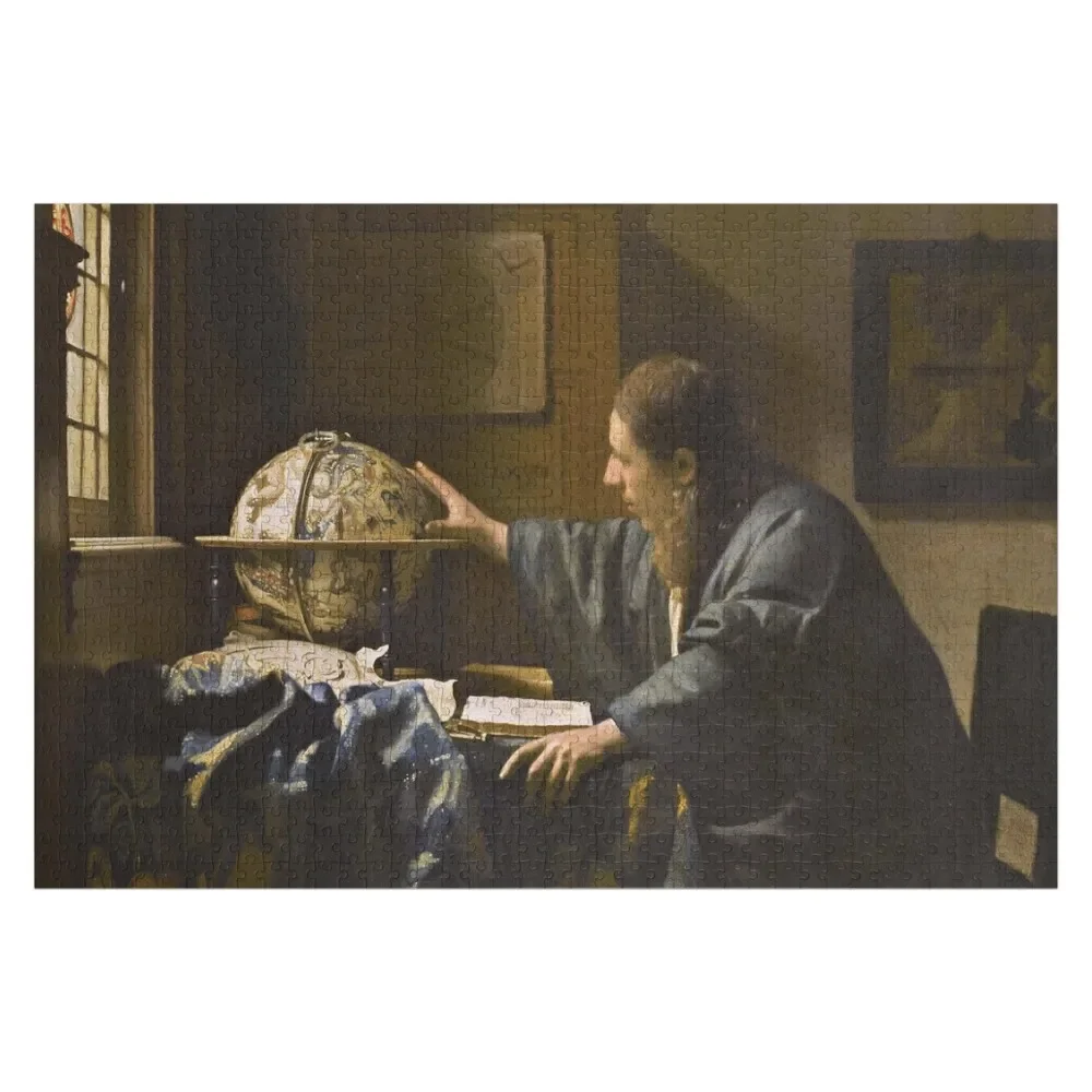 

Johannes Vermeer - The Astronomer (De astronoom) (1668) Jigsaw Puzzle Jigsaw Pieces Adults Personalize Personalized Gifts Puzzle