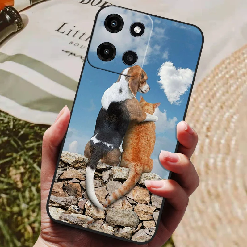 Luxury TPU Shockproof Cartoon Silicone Phone Case Cover