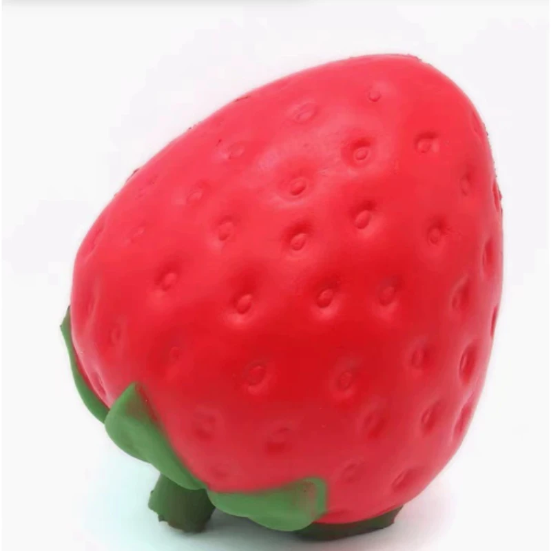 Creative and Fun Stress Relieving Tool, Strawberry Pinching, Slow Rebound Simulation, Fruit Stall Hot Selling, Fun Gifts