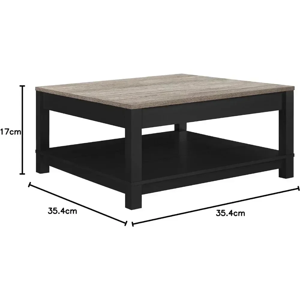 Coffee Tables Altra Carver Coffee Table Brings Chic Style to Your Living Room or Family Room.No Assembly Required Serving Center 4