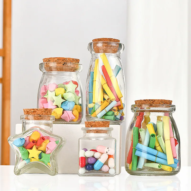 Kitchen Clear Glass Jars Large Durable Storage for Candy Cookie Snacks  Container Convenient Airtight Anti-corrosion Reliable