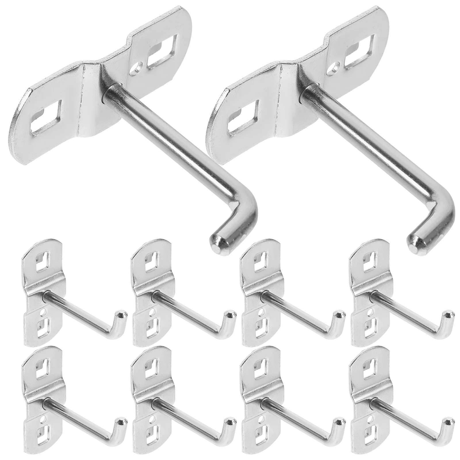 

Peg Board Hooks Hanging Tools Shelves Screw Fit Pegboard Heavy Hooks Craft Cabinet Display Rack Hooking Pegboard Drill Holder
