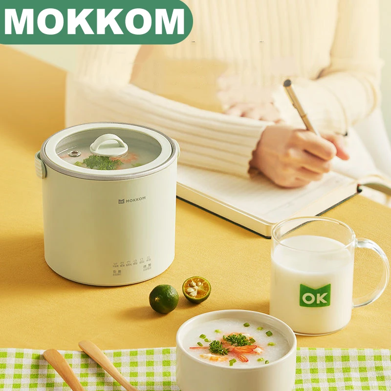  Macook Mini Rice Cooker Small Rice Cooker 3 Cup, Portable  Travel Rice Cooker, Auto Keep Warm: Home & Kitchen