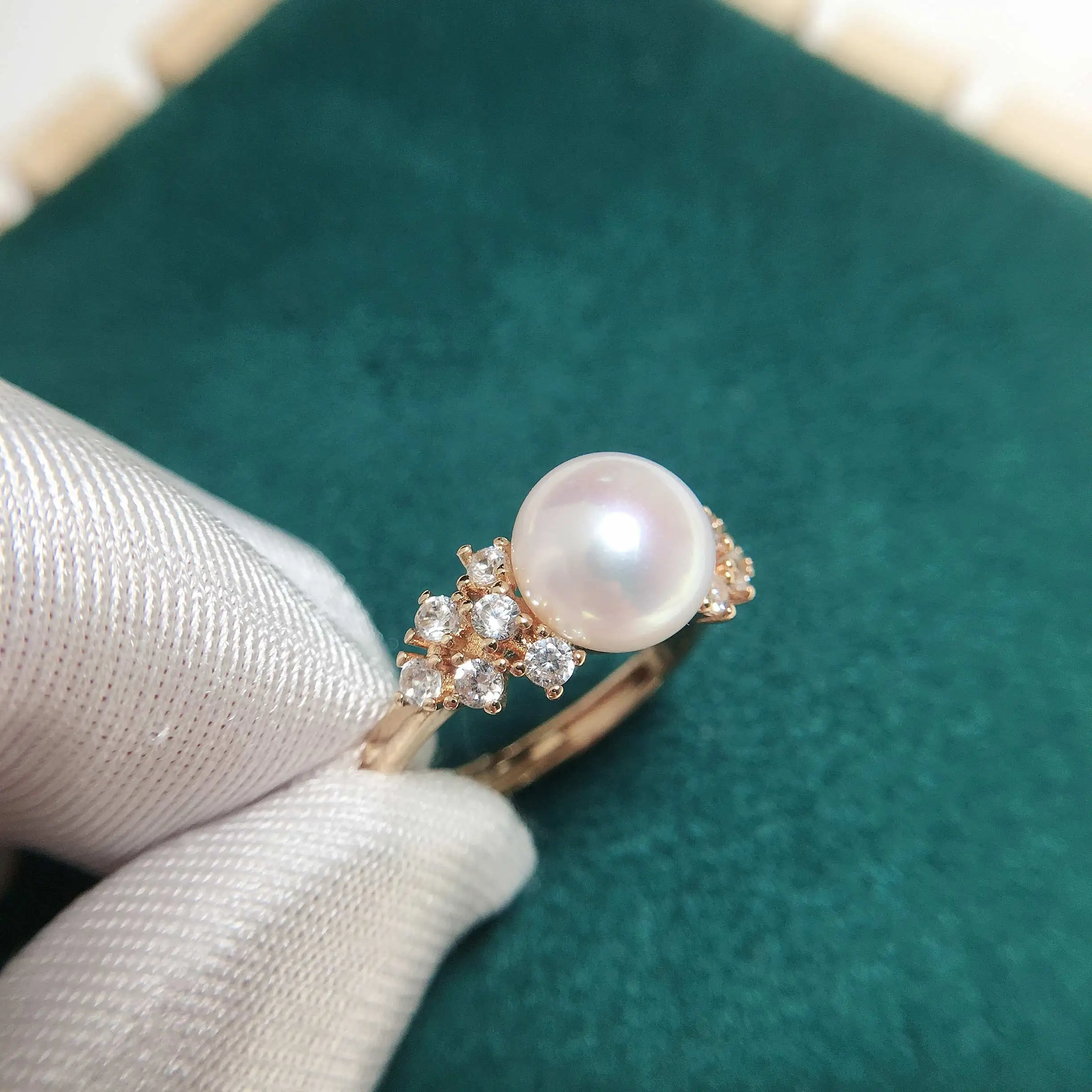 22k Pearl Ring JGS-2305-08414 – Jewelegance