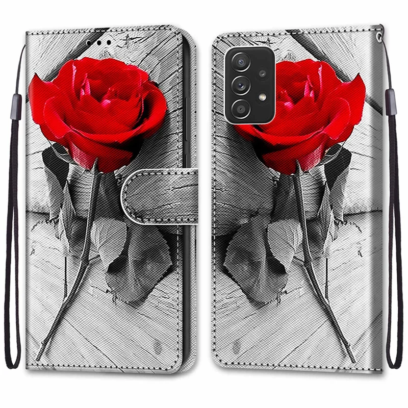 Wallet Book Stand Case For Samsung Galaxy A51 A71 A11 A21S A31 A41 A01 A30S A50 A10 A20E A70 A40 A20 S Case Flip Leather Cover — view 3
