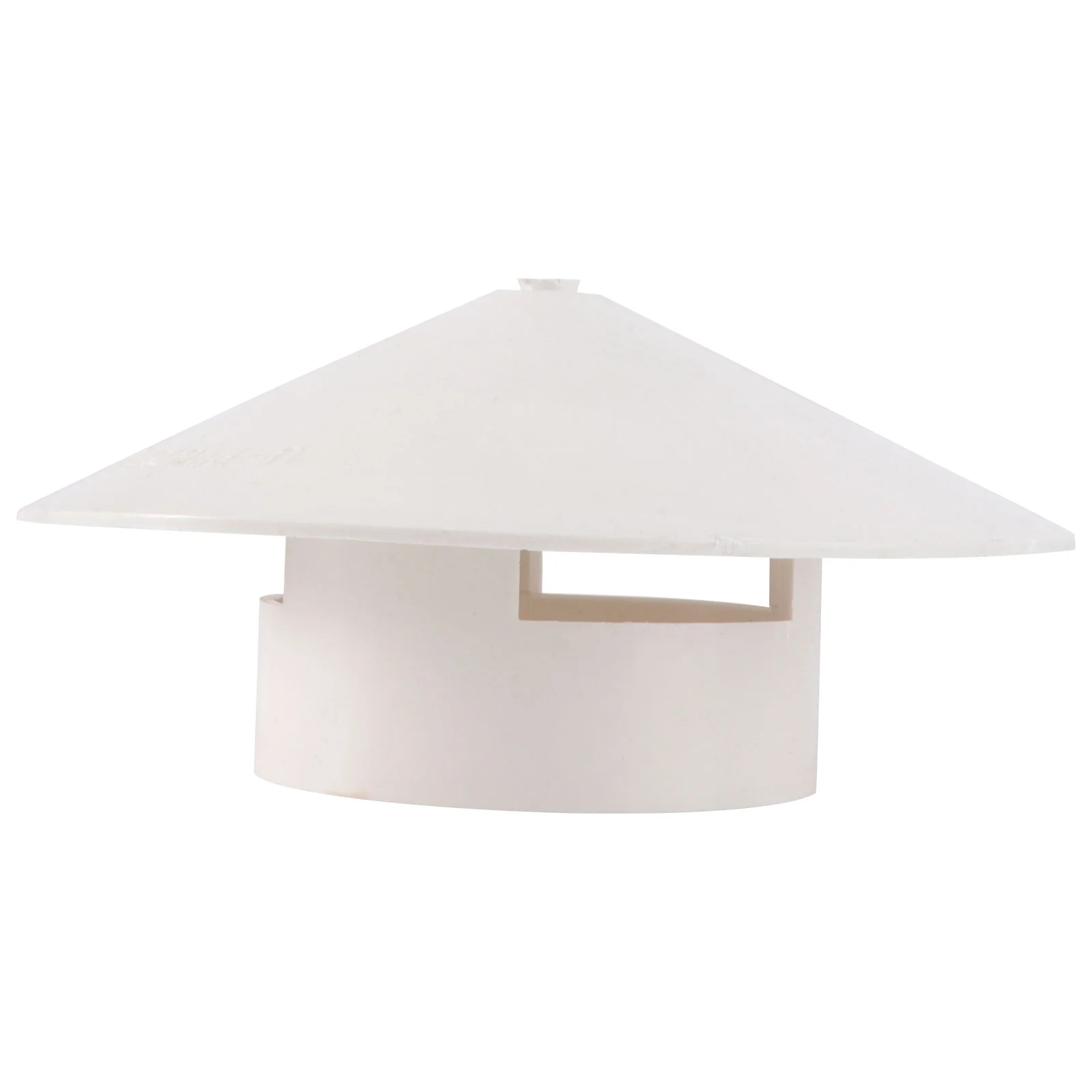 

Pvc Rain Hat Ducting Ventilation Roof Chimney Funnel Cowl Rainproof Smokestack Protector
