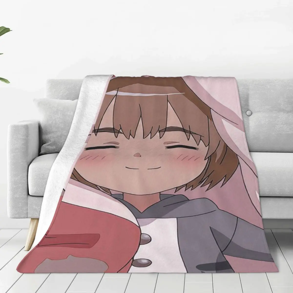 

Attack On Titan Armin Arlert Blankets Fleece Summer Armin Multi-function Soft Throw Blankets for Home Couch Rug Piece