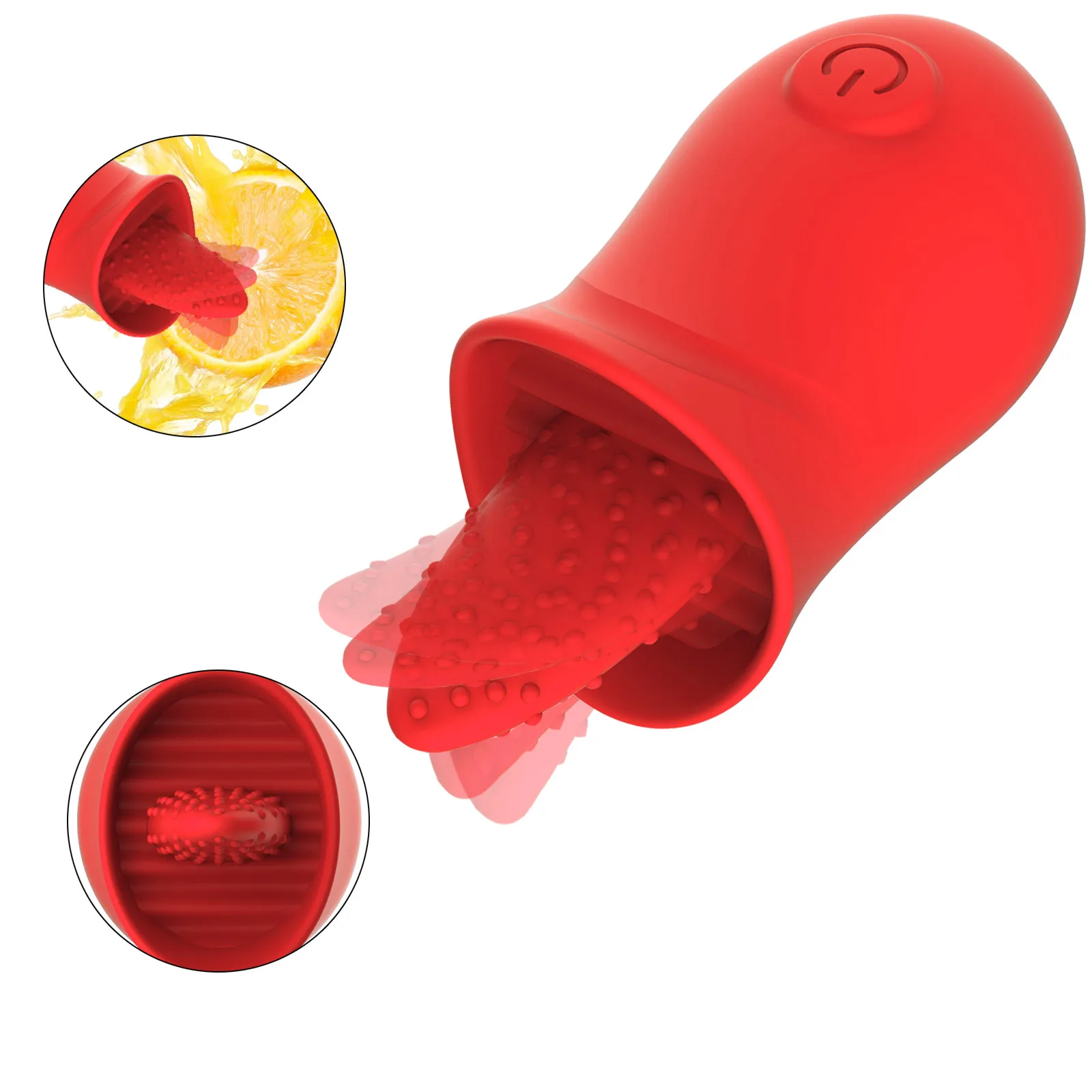 Kraftvoller Klitoris-sauger Mit Zungenvibration Für Damen_voghion.com