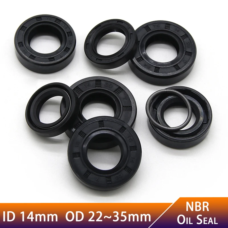 10 Pezzi Paraolio NBR TC 18X32X8 Mm – Guarnizioni Olio Con Molla In Acciaio – Adatti Per Alberi E Cuscinetti
