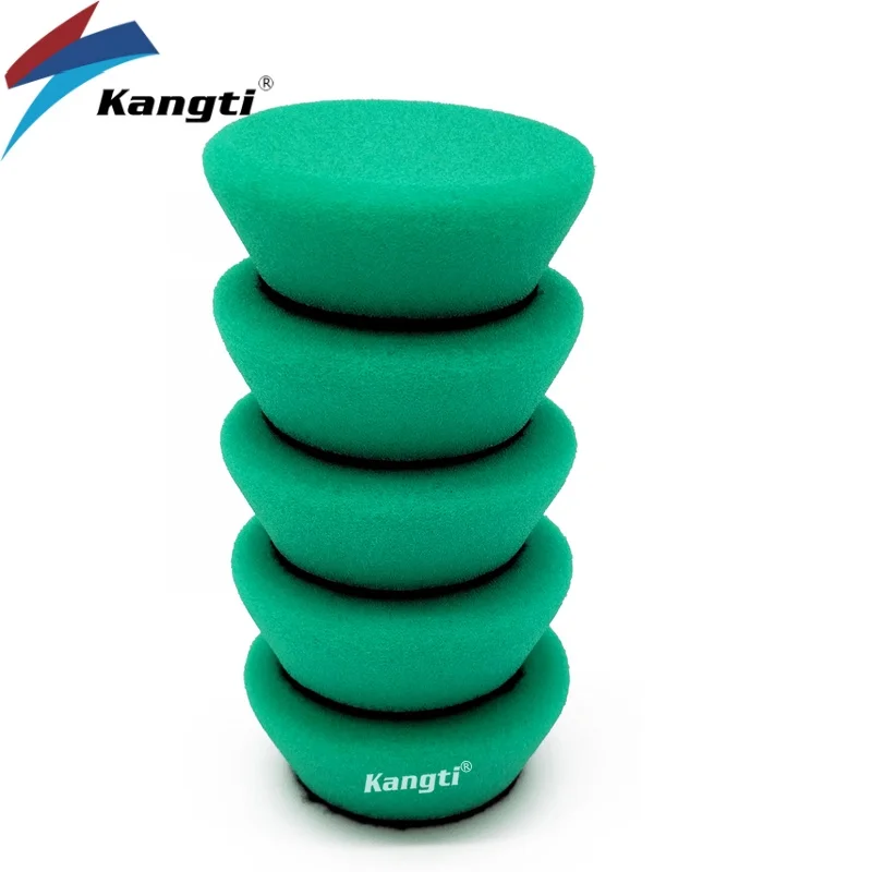 1 inch 2 inch polishing sponge board coarse medium fine suitable RO/DA polishing machine car polishing sponge,polishing sponge set