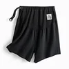 2025 Summer Plus Size Maternity Pants Adjustable Pregnant Women Shorts Ladies Loose Capri 4