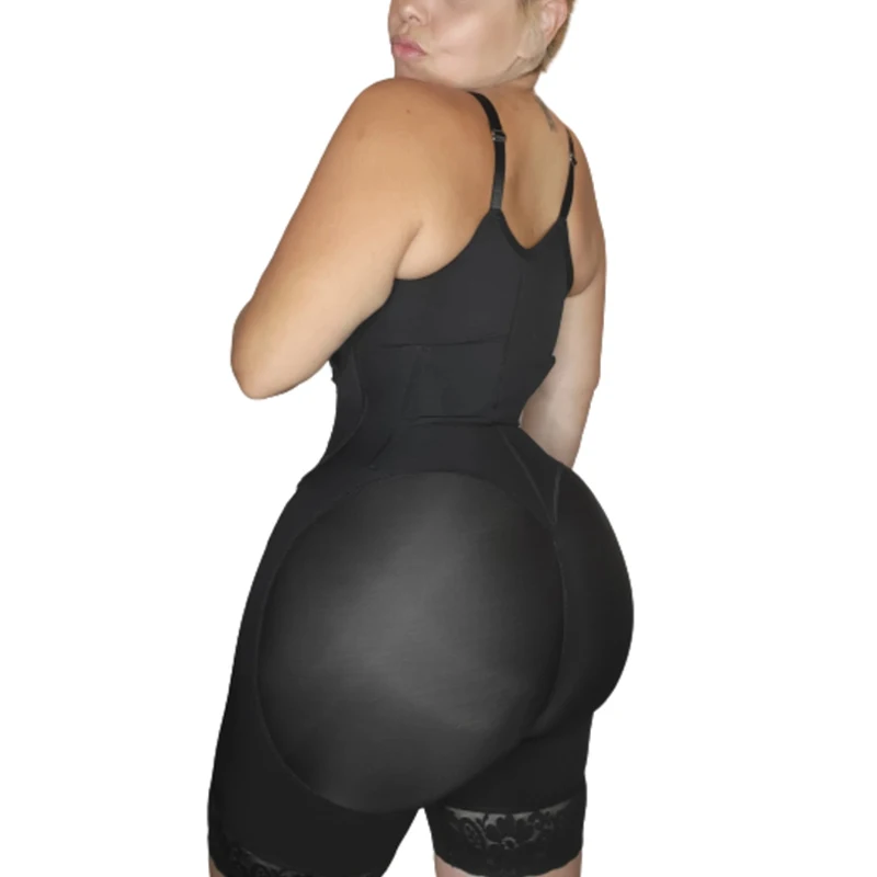 Fajas Colombianas Women’s Waist Trainer Bodysuit Butt Lifter Tummy Control Shapewear High-Waist Thigh Slimmer Full Body Shaper