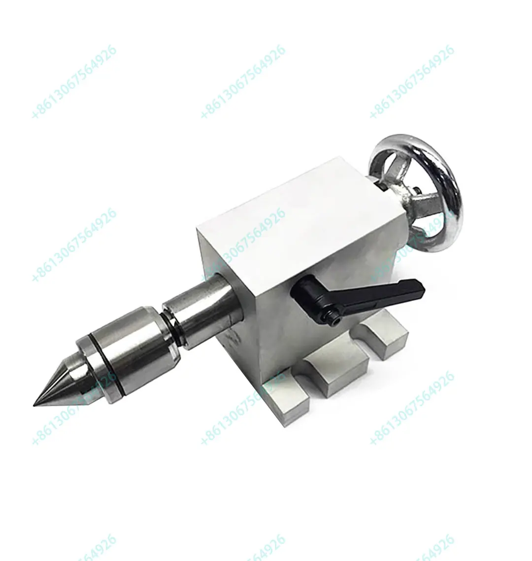 CNC 로터리 축 키트 척 65mm 액티비티 테일스톡 4축 65mm 센터 팀블 테일스톡 CNC 밀링머신 부품 공구