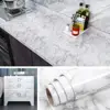 Marble Kitchen Oil-Proof Film Stove Waterproof Moisture-Proof Self-Adhesive Wallpaper Countertop Cabinet Renovation Tile Sticker 6