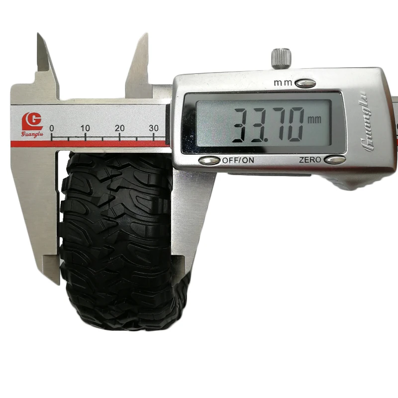 WPL C14 C24 B24 B36 MN D90 MN-90 MN99S FY003 FY004 RC 자동차 업그레이드 부품 액세서리, 73mm 타이어 휠, 4 개