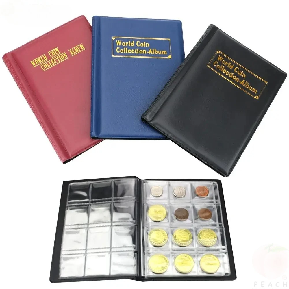 Coins Collection Album For Collector Home Decor Craft Gift PVC Coin Collection Book