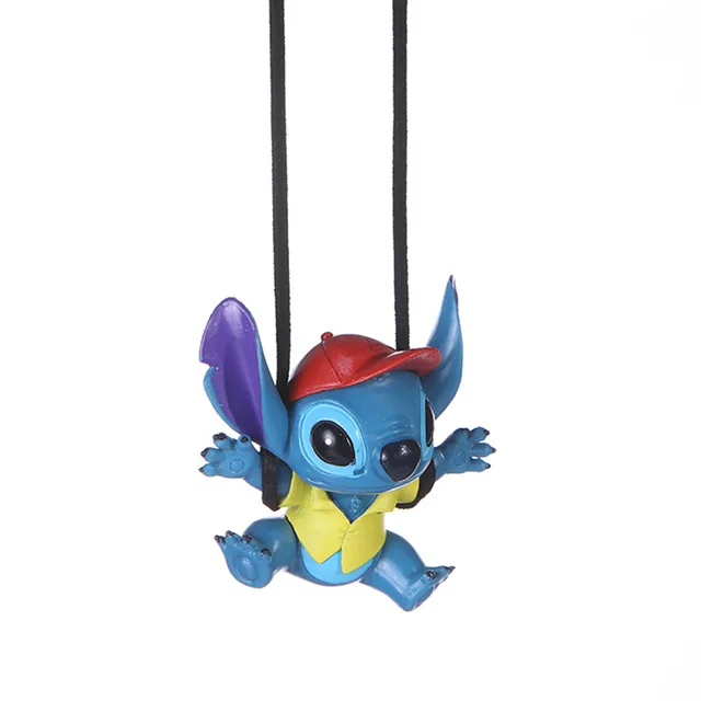 Disney Lilo & Stitch Auto Innendekoration Mini Ornamente Schaukel