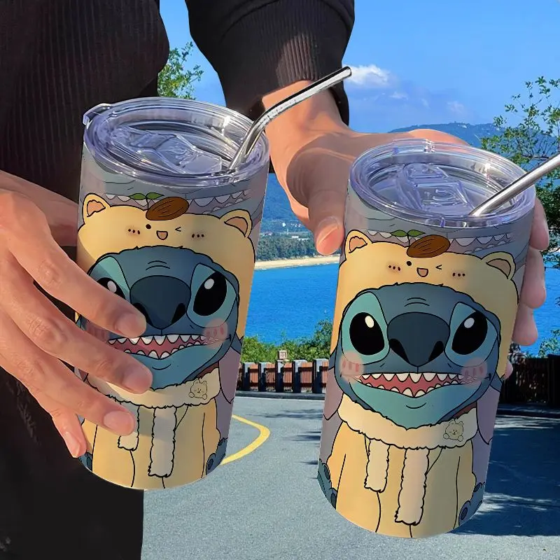 Stitch Starbucks Tumbler, Tumbler Disney, Valentines tumbler, Lilo,  Cartoons Tumbler, Stitch Angel Tumbler