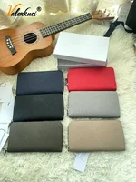 New Fashion Vintage Large Capacity Women's Purse, Monochromatic, Multi-card, Long Wallet, Multi-function Zipper Strap 1